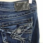Silver Jeans Silver Western Suki Surplus Boot Cut Mid Rise Distressed stretch Jeans womens 28 Photo 5