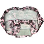 Juicy Couture  Pink Gray White Floral Layered Mini Bubble Tulle Skirt Size 4 Photo 3