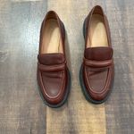 Madewell  The Bradley Brown Leather Lugsole Loafers Size 8.5 Photo 1