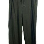 Lauren Ralph Lauren Women’s Wide Leg Knit Pants in Olive Green Size XL Photo 1