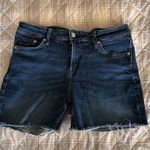 Calvin Klein Jeans Cut Off Denim Shorts Medium Wash Ragged Hem Size 10 EUC Photo 0