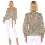 Alexis  Collection Rourke Wrap Blouse 343$ Floral Casual Lightweight Boho Photo 1