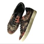 Joie  Dakota velvet floral sneakers Size 37.5/ US 7.5 Photo 5