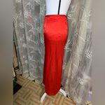 Vintage Red Silk Pants Photo 5