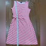 Talbots  Pink and White Striped Top Photo 6