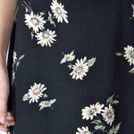 Black Floral Maxi Skirt Size L Photo 4