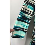 Investments  Womens Abstract Scoop Neck Long Sleeve Tunic Top Multicolor Size 2X Photo 6