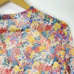 ZARA  Floral Ruffle Dress Photo 12