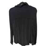 Chico's  Vintage Black Button down long sleeve shirt Size 1 medium formal dressy Photo 3