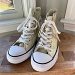 Converse Chuck Taylor Hi Top Sneakers Shoes All Star Shiny Gold Size 8.5 Photo 6