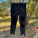 American Eagle Hi-Rise Jegging Crop Distressed Women Jeans Size 12 Photo 1