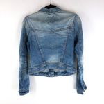 My Favorite Cache Womens Denim Jacket Retro Trucker Fading Size 1 Photo 1