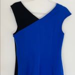 Jay Godfrey  black and blue sheath dress 6 Photo 4