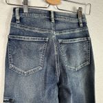 Kendall + Kylie Women's Skyscraper Stretch High Rise Bootcut Jeans Size 24 Blue Photo 4