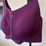 Knix‎ Catalyst Front Zip Sports Bra in Berry size 8 Purple Photo 2