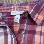 Target Liz Lange Maternity for Cotton Plaid Button Down Blouse Photo 4