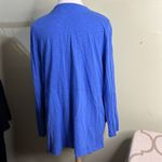 Chico's  Ultimate Tee side pockets open front jersey cardigan, size: 2/ large Photo 1