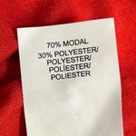 Lucky Brand  Red Pullover 3-Button Long Sleeve Top Size XL Photo 7