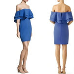 Parker  Black Label Bloomingdale’s Off The Shoulder Formal Cocktail Dress Size 2 Photo 1