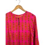 Vilagallo Allegra silk shift mini hot pink orange dress‎ size 38 $238 Photo 2