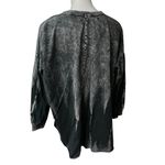 Fantastic Fawn Gray Mineral Wash Cotton Oversized Tunic length Crewneck Shirt Photo 3