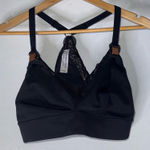 Davin & Adley Black Ella Maternity/ Nursing Pumping Bralette Size XL Photo 0