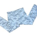 ODODOS White Camouflage Spandex Cropped Leggings Size Medium Photo 0