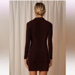 Peppermayo NWT Ring My Bell Mini Dress - Choc Brown Size 10 Photo 2