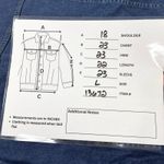 Fresh Produce Women Denim Jean Jacket Large Stretch Rhinestone Classic Heritage Photo 6