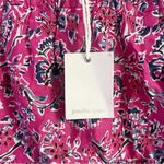 Jennifer & Grace Raspberry Print Skater Skirt Mini Length NEW Size Large Pink Photo 4