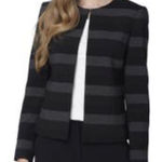 Tahari Arthur S. Levine Plus Striped Blazer D29 Photo 0