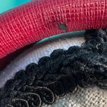 Coach  Cherry Red Leather Satchel Photo 4