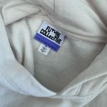 Future Collective One Cold Shoulder Pullover Hoodie Cream Size‎ 1X Photo 4