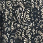 INC International Concepts Black Lace Overlay Pencil Skirt Size 10 Photo 1