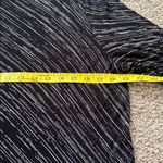 Apt. 9  Women's Black and White Striped Long Sleeve Top Size XL Photo 5