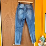 REWASH  High Rise Blue Distressed Mom Jeans - Size 5 Photo 4