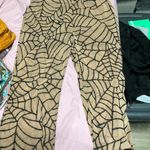 Zenobia  Beige Trousers with Black Pattern Photo 3