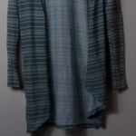Love by Design  Gray Long Hoodie Cardigan M Photo 5
