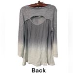 Zobha  ombré cut-out back top tunic Photo 6