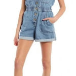 Gianni Bini  Denim Romper Size Medium Photo 0