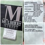 Mulberry Street Sage Green Hooded Zip Jacket Vintage 90s Large Photo 2