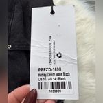 Princess Polly NWT  Y2K Henley Wide Leg Jeans in Black Photo 13