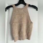 Forever 21  Taupe Sweater Knit crop top. NWT Photo 2