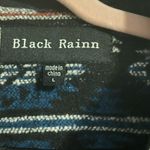 Black Rainn Women's Multicolor Patterned Jacket large Photo 3