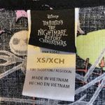 Disney  The Nightmare Before Christmas Scrub Top Short Sleeve Jack Skellington XS Photo 5