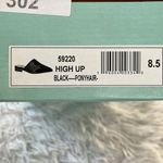 Diba True  High Up Mule ponyhair in black size 8.5 Photo 2