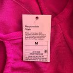 Wild Fable  NWT Womens Trendy Cut-Out Sleek Bodysuit Bold Vibrant Pink Sz Medium Photo 8