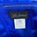 La Femme Off The Shoulder Top Electric Blue 2 Photo 5