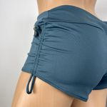 Victoria's Secret New Victoria’s Secret PINK Active Gym To Swim Shortie Shorts Size Large Teal Photo 2