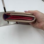 Loewe  Lambskin Wallet‎ with Lock on Zipper pull Red and Purple Interior Photo 1